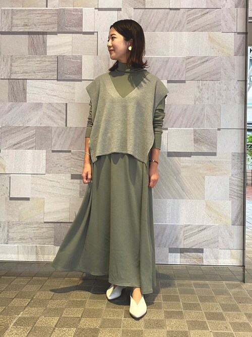 Nano Universe ルミネ横浜 Womens Nano Universe ルミネ横浜 Nano Universeのワンピースを使った コーディネート Wear