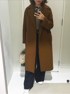「STUNNING LURE（スタニングルアー）のアイテム（その他アウター）」を使った、yukoさん（レディース・162cm）の冬コーディネート