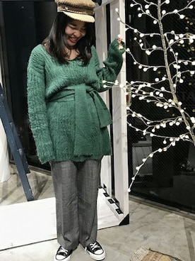 JOURNAL STANDARD relume代官山店レディーススタッフさん(レディース・155cm)の冬コーディネート