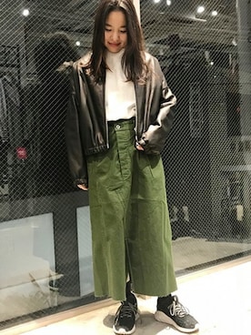 JOURNAL STANDARD relume代官山店レディーススタッフさん(レディース・152cm)の冬コーディネート