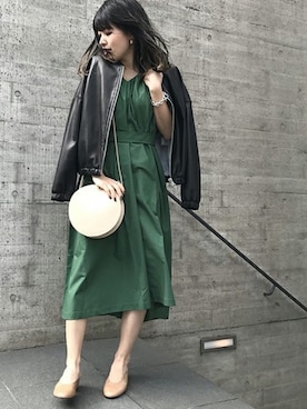 「STEPHEN（ステファン）のアイテム」を使った、JOURNAL STANDARD relume代官山店レディーススタッフさん（レディース・153cm）の夏コーディネート