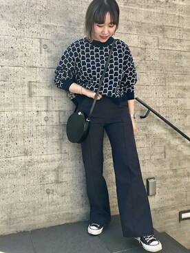 「STEPHEN（ステファン）のアイテム」を使った、JOURNAL STANDARD relume代官山店レディーススタッフさん（レディース・152cm）の夏コーディネート