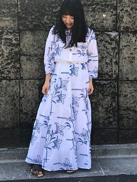 「BIANCA（ビアンカ）のアイテム」を使った、JOURNAL STANDARD relume代官山店レディーススタッフさん（レディース・155cm）の春コーディネート