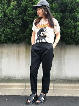 JOURNAL STANDARD relume代官山店レディーススタッフさん(レディース・155cm)の夏コーディネート