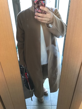 「PLST（プラステ）のアイテム（その他アウター）」を使った、もりひろこさん（レディース・152cm）の秋コーディネート
