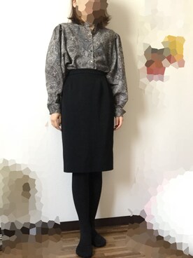 「JAEGER（ジャガー）のアイテム」を使った、もさん（レディース・155cm）の春コーディネート