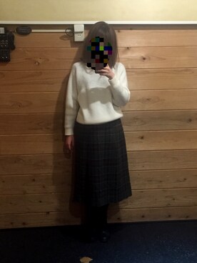 「JAEGER（ジャガー）のアイテム」を使った、もさん（レディース・155cm）の春コーディネート