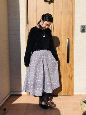 みつ葉@3姉妹ままさん（レディース・157cm）の冬コーディネート