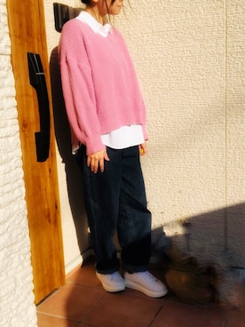 みつ葉@3姉妹ままさん（レディース・157cm）の冬コーディネート