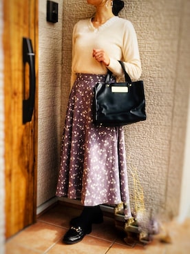 みつ葉@3姉妹ままさん（レディース・157cm）の冬コーディネート