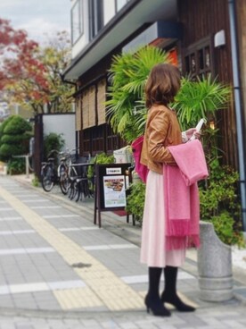 Herve Chapelier エルベシャプリエ のアイテム ピンク系 を使った人気ファッションコーディネート Wear