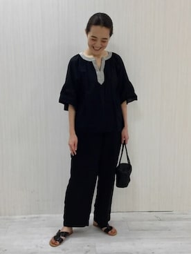 Yokoさん（レディース・158cm）の夏コーディネート