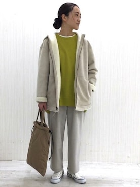 Yokoさん(レディース・158cm)の冬コーディネート