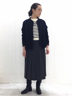 Yokoさん(レディース・158cm)の冬コーディネート