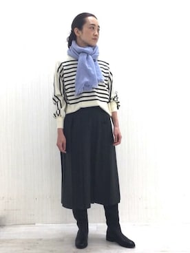 Yokoさん(レディース・158cm)の冬コーディネート