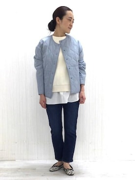 Yokoさん（レディース・158cm）の冬コーディネート