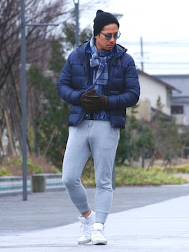 「Dive（ダイブ）のアイテム」を使った、Shota_Nakaharaさん（メンズ・176cm）の冬コーディネート