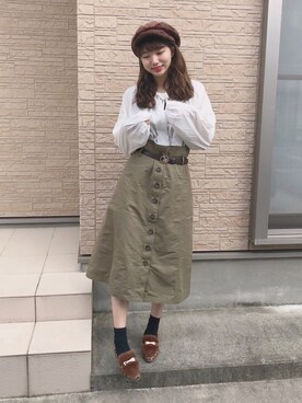 ひろか⍤⃝︎さん（レディース・163cm）の秋コーディネート