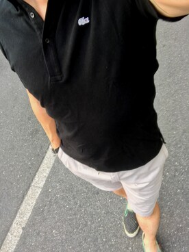 「アイテム（スリッポン、その他）」を使った、shizuku7さん（メンズ・169cm）の夏コーディネート