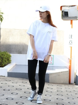 「ROOPTOKYO（ループトウキョウ）のアイテム」を使った、ROOPTOKYO   tabataさん（レディース・163cm）の春コーディネート