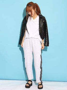 「TOMMY HILFIGER（トミーヒルフィガー）のアイテム」を使った、ROOPTOKYO   tabataさん（レディース・163cm）の春コーディネート