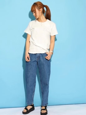 「ROOPTOKYO（ループトウキョウ）のアイテム」を使った、ROOPTOKYO   tabataさん（レディース・163cm）の春コーディネート