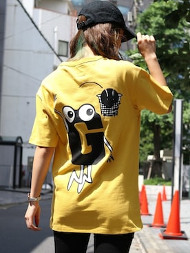 「Guess（ゲス）のアイテム」を使った、ROOPTOKYO   tabataさん（レディース・163cm）の夏コーディネート