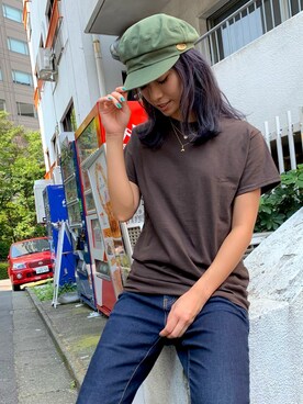 「ROOPTOKYO（ループトウキョウ）のアイテム」を使った、ROOPTOKYO   tabataさん（レディース・163cm）の夏コーディネート