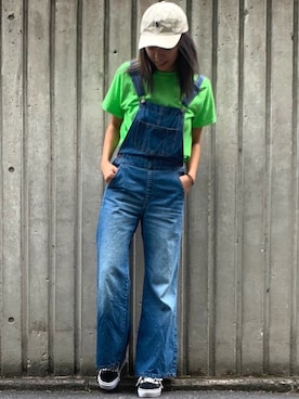 「ROOPTOKYO（ループトウキョウ）のアイテム」を使った、ROOPTOKYO   tabataさん（レディース・163cm）の夏コーディネート