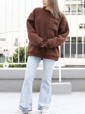 「orSlow（オアスロウ）のアイテム」を使った、ROOPTOKYO   tabataさん（レディース・163cm）の秋コーディネート