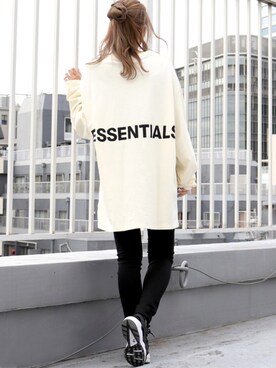 「FOG ESSENTIALS（エフオージーエッセンシャルズ）のアイテム」を使った、ROOPTOKYO   tabataさん（レディース・163cm）の秋コーディネート