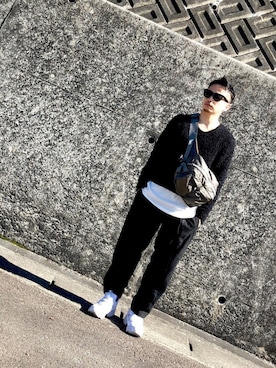 「PLAIN CLOTHING（プレーンクロージング）のアイテム」を使った、N_RaF_nistaさん（メンズ・163cm）の春コーディネート