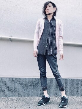 「osharewalker（オシャレウォーカー）のアイテム（トップス）」を使った、Kasane  Persakisさん（メンズ・179cm）の夏コーディネート