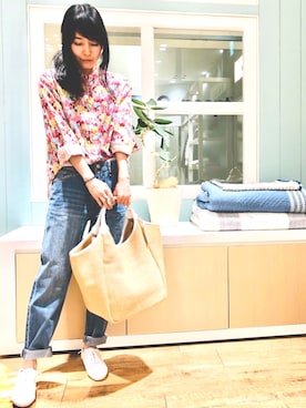 macciさん（レディース・160cm）の春コーディネート