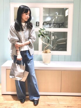 macciさん（レディース・160cm）の春コーディネート