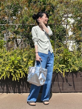 macciさん(レディース・160cm)の春コーディネート