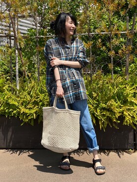 macciさん(レディース・160cm)の春コーディネート