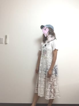 「水遊びコーデ」｜HAATさん（レディース・158cm）の夏コーディネート