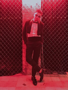 「ALDO（アルド）のアイテム」を使った、Ethan Chuさん（メンズ・172cm）の冬コーディネート