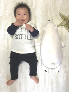 「GAPbaby」｜ytr324さん（キッズ・70cm）の冬コーディネート