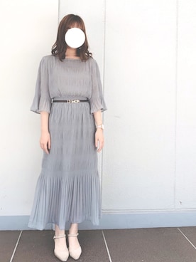 「アイテム（ワンピース/ドレス）」を使った、MEIさん（レディース・152cm・10代）の夏コーディネート