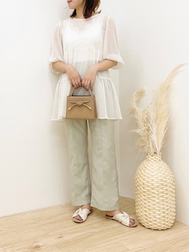 apresjour clairさん（レディース・162cm）の夏コーディネート