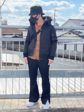 シャツ ブラウスを使った ストリート系 のメンズ人気ファッションコーディネート Wear