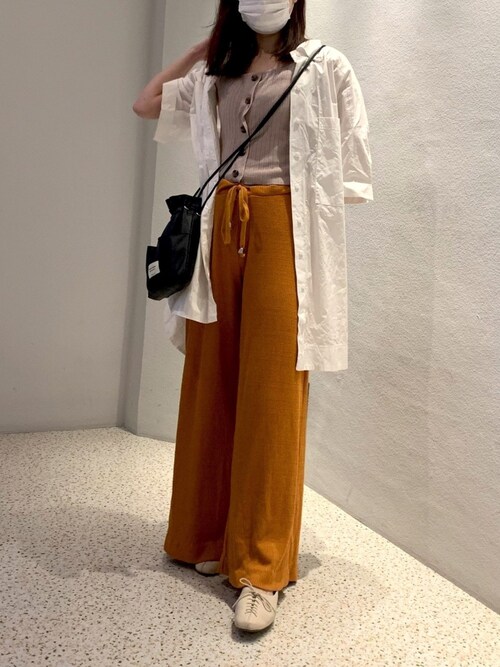 【新品】GRL グレイル　前後2wayスクエアネックリブタンクトップ GRL - グレイル 前後2Wayレースネックニットタンクトップ[rut262] の