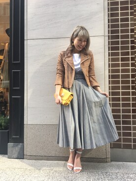 「SEE BY CHLOE（シーバイクロエ）のアイテム」を使った、SHCさん（レディース・155cm）の冬コーディネート