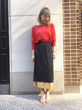 「PARIGOT（パリゴ）のアイテム」を使った、SHCさん（レディース・155cm）の冬コーディネート