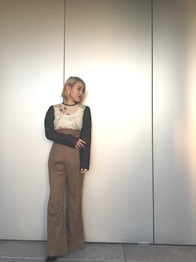 「アイテム（イヤリング）」を使った、SHCさん（レディース・155cm・20代）の夏コーディネート