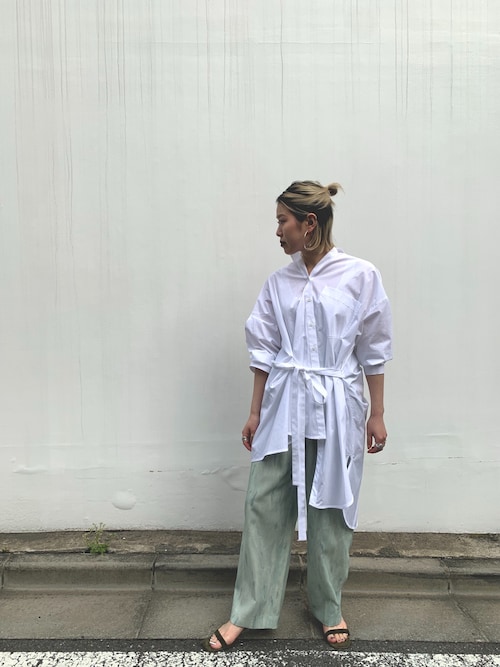 Shc Parigot 丸の内 Enfoldのシャツ ブラウスを使ったコーディネート Wear Shc Parigot 丸の内 Enfoldのシャツ ブラウスを使ったコーディネート Wear