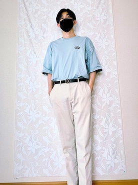 SHUNさん（メンズ・183cm）の春コーディネート