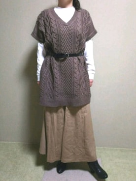 双葉さん（レディース・150cm）の秋コーディネート